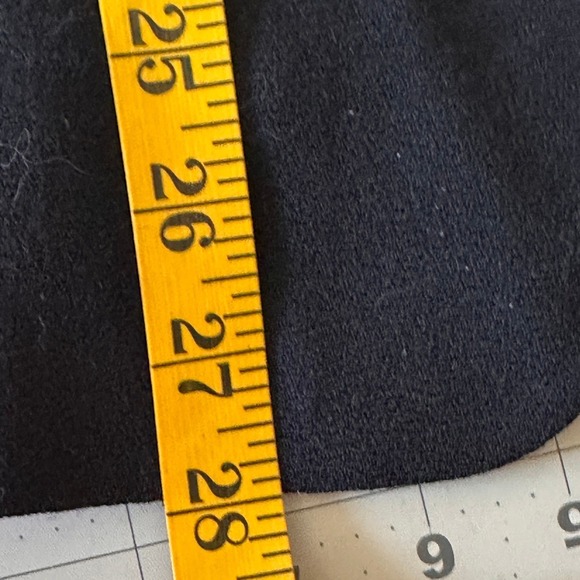 JONES NEW YORK VTGE Navy Velvet Collar Double Breasted Blazer SZ 8 Gold Buttons - Picture 14 of 15